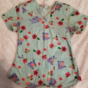 Disney scrub top S